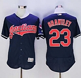 Cleveland Indians #23 Michael Brantley Navy Blue 2016 Flexbase Collection Stitched Baseball Jersey,baseball caps,new era cap wholesale,wholesale hats